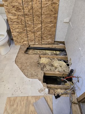 Bathroom Remodeling Project in Hillsborough New Hampshire - Mobile home  bathroom renovation project in Hillsborough New Hampshire