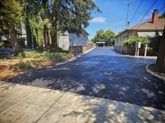 Remove and Replace Existing Asphalt Driveway - We removed failed asphalt at a apartment complex, and replaced with new asphalt. Remove and Replace Existing Asphalt Driveway - We removed failed asphalt at a apartment complex, and replaced with new asphalt.