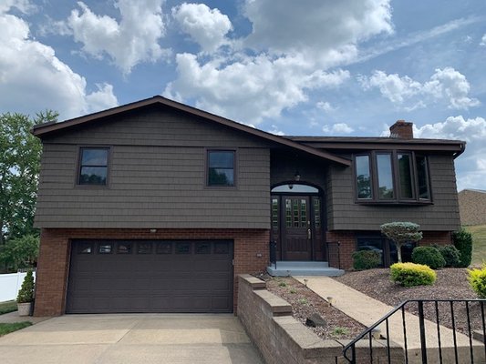 Siding Remodel - Replaced the entire home with fresh siding made out of an efficient material to make it more durable and give it a nice face lift! Siding Remodel - Replaced the entire home with fresh siding made out of an efficient material to make it more durable and give it a nice face lift!