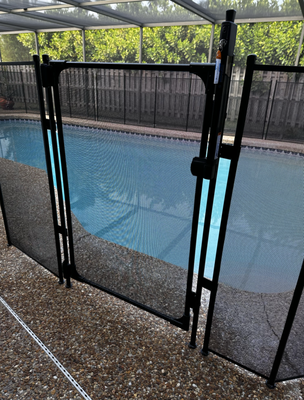 Pool Fence Installation - This was a pool fence installation with the addition of a self closing / self latching gate for the ultimate peace of mind to keep little ones safe. Pool Fence Installation - This was a pool fence installation with the addition of a self closing / self latching gate for the ultimate peace of mind to keep little ones safe.