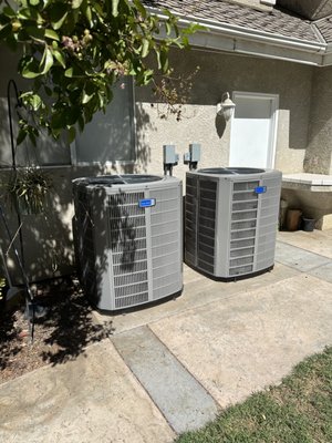 American Standard 3.5 Ton Split system - Another happy customer with their recent upgrade! 🥳 We’re here to help you every step of the way, from choosing the right system for your needs to ensuring a smooth installation process. Let J's Heating and Cooling make your upgrade seamless and stress-free, so you can enjoy the benefits of a modern, efficient HVAC system.