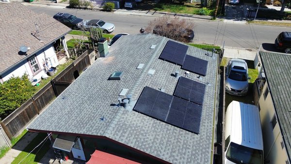 Residential Roof Replacement with Solar Panels Installation - We completed a full residential roof replacement using premium architectural asphalt shingles while carefully integrating existing solar panels. The old roofing system was removed and replaced with a durable, weather-resistant shingle roof built for long-term performance.

This project included complete tear-off, new underlayment installation, upgraded roof ventilation, precision flashing work, and clean solar panel reinstallation to ensure proper sealing and leak protection.

Our team specializes in roof replacement, asphalt shingle roofing, and solar-ready roofing systems. If you’re looking for a licensed roofing contractor for a new roof installation or solar roof upgrade, we deliver high-quality workmanship designed to protect your home for decades.