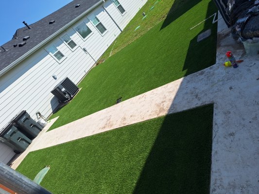 turf instalacion,and walk ways. - turf instaltion,walk way,pavels and flowers bed. turf instalacion,and walk ways. - turf instaltion,walk way,pavels and flowers bed.