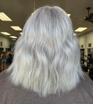 Highlights - A highlight is a great way to get an all over blonde while keeping dimension! Highlights - A highlight is a great way to get an all over blonde while keeping dimension!