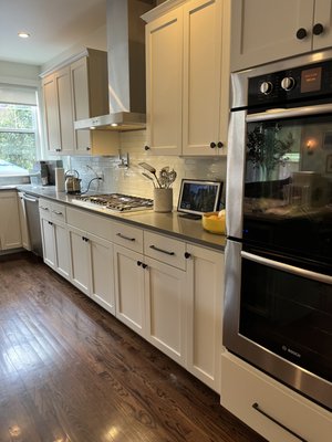 Paint Cabinets - Most of these kitchens were dark wood, now bright and warm Paint Cabinets - Most of these kitchens were dark wood, now bright and warm