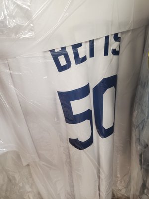 Jersey dry clean and press - We picked up the Dodgers jersey and had it cleaned and pressed for our customer. We are currently holding the jersey until the customer is back in town on Monday. Jersey dry clean and press - We picked up the Dodgers jersey and had it cleaned and pressed for our customer. We are currently holding the jersey until the customer is back in town on Monday.