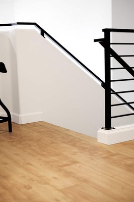 Luxury Vinyl Installation and Stairs - Out with the carpet and in with the new luxury vinyl flooring. This is a project we had a lot fun doing because of how well it turned out. Turns out the client is a interior designer and was remodeling his entire house and after we came and finished the floors and stairs the house looked spectacular with all his design choices! Luxury Vinyl Installation and Stairs - Out with the carpet and in with the new luxury vinyl flooring. This is a project we had a lot fun doing because of how well it turned out. Turns out the client is a interior designer and was remodeling his entire house and after we came and finished the floors and stairs the house looked spectacular with all his design choices!