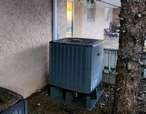 Heat Pump Installation - This customer was in need of a new heat pump for their local business.  They were very satisfied with our service and installation.