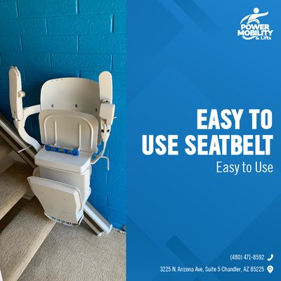 Custom Stairlifts - ARE YOUR STAIRS RIGHT FOR A CURVED STAIRLIFT?

These stairlifts have a 300 pound weight capacity.
If you have stairs that take a turn or have a curve (or numerous curves) we can install a curved stairlift.
No matter how many floors your stairs go up, we can fit a curved stairlift that will work for your home.
We can work with stairs that are steep, narrow, long, or short!
Obstacles are not a problem, including if there are objects like a doorway or radiator on your stairs.
A curved stairlift can work on a spiral staircase, stairs without a clear landing at the top or bottom, and even if your stairs have a landing in the middle.

ARE YOUR STAIRS RIGHT FOR A STRAIGHT STAIRLIFT?
We can install on either side of the stairs, whichever side it fits best on.
If you have two flights of stairs with a landing, we can use 2 straight stairlifts. You will easily be able to transfer from one chair to the other. This option saves you a lot of money and time!
Even if you have a long set of stairs, we can fit a stair lift for you.
The retractable rail means we can work with your stairs even if you have a radiator or door right at the top or bottom of your stairs.

WHAT DO YOU GET FROM YOUR OUTDOOR STAIRLIFT?
Imagine being able to leave your house, confident in the knowledge that you’re safe accessing your home both indoors and out. With a robust, durable outdoor stairlift, you can enjoy your outdoor living spaces!
Seat Made From UV-Resistant Plastic
Weather Resistant
Key Lock
Landing Controls
Operational All Year Long
300LB Weight Capacity
Waterproof Removable Cover Included for added protection
Durable extruded aluminum track (other material options are available)
Removable Key for Added Security

For less than a month’s cost in assisted living or rehab, you can install a lift and have use of your entire home again. Call us today at Power Mobility & Lifts in Chandler, AZ.