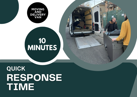 Fast Response — We Get Back to You in 10 Minutes! - We understand that time is crucial when it comes to moving. That's why Moving and Delivery Van guarantees a fast response — our team will get back to you within 10 minutes of your inquiry. We value your time and aim to offer solutions without long waits. Quick planning, clear coordination, and fast execution — everything you need for a smooth and stress-free move in New York. Reach out now and get an immediate consultation! Fast Response — We Get Back to You in 10 Minutes! - We understand that time is crucial when it comes to moving. That's why Moving and Delivery Van guarantees a fast response — our team will get back to you within 10 minutes of your inquiry. We value your time and aim to offer solutions without long waits. Quick planning, clear coordination, and fast execution — everything you need for a smooth and stress-free move in New York. Reach out now and get an immediate consultation!