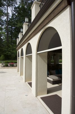 Motorized Exterior Screens - Patio Enclosure - Customized Multi-Motorized Wall Screens for Patio Enclosure