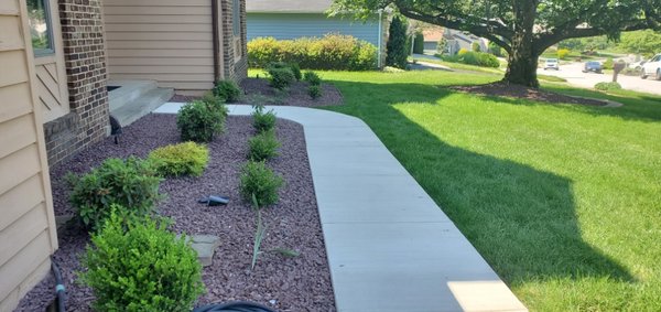 Retaining wall with drainage and new Garden - this projects were done this year 2022, the customers are very happy the way the work was completely done we are getting great reviews from Retaining wall with drainage and new Garden - this projects were done this year 2022, the customers are very happy the way the work was completely done we are getting great reviews from