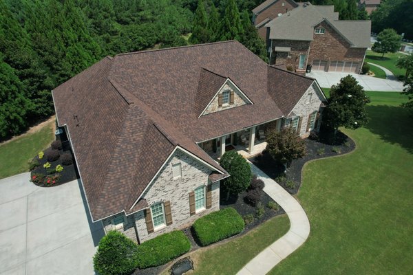 Roof Replacement Covered by Insurance - This home was damaged by a storm earlier this year, and our Exterior Specialist was able to get covered by the homeowner's insurance claim—beautiful new roof replacement utilizing the CertainTeed Burnt Sienna shingles. Roof Replacement Covered by Insurance - This home was damaged by a storm earlier this year, and our Exterior Specialist was able to get covered by the homeowner's insurance claim—beautiful new roof replacement utilizing the CertainTeed Burnt Sienna shingles.