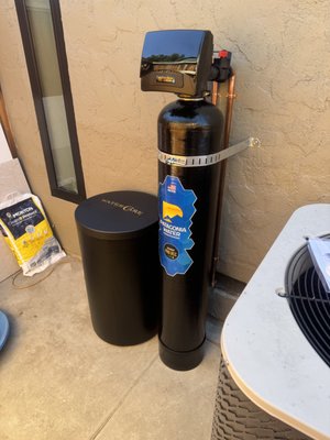 Whole House Water Filtration: Exchanger Pro RCC - The Exchanger Pro RCC (Resin, Catalytic Carbon) is your solution to a whole house water system that filters out hardness (calcium & magnesium) as well as chlorine, ammonia, chloramines, etc from every tap in your home. Contact us to learn more.