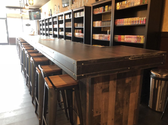 Sitting Area Bar - Full Vape lounge Experience. Carry all sort of E-Juices and Slat NIC. Coils and PODS, Disposable Tanks, Disposables Vapes, Kratom, Dab devices etc. Call +14435544371 Sitting Area Bar - Full Vape lounge Experience. Carry all sort of E-Juices and Slat NIC. Coils and PODS, Disposable Tanks, Disposables Vapes, Kratom, Dab devices etc. Call +14435544371