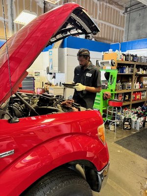 Engine Oil/ Filter Change - Oil Changes: You probably already know about oil changes, but do you know what separates a typical oil change from a Keep It New Auto Service oil change?
Aside from the typical change of oil and installation of a new filter; we also top off all fluids, rotate your tires (at your request), check tires' air pressure, complete a general inspection of the vehicle, and provide a fancy, totally cool, digital inspection that indicates simple issues, as well as major concerns with pictures and videos!
When you get an “oil change” at Keep It New Auto Service, in Brentwood, CA, you get more. You get transparency. You get reporting. You get professionals providing insight into the health of your vehicle and its safety on the road. You get to actually see a picture or video of what is going on. We treat you as family.
Oil Leaks: Oil leaks are ugly little buggers, even for professionals. Let our ASE Master Technicians get under your hood and find the root on that pesky leak, before it becomes worse. In some cases, we use special dyes, powder sprays, and other safe products, that will indicate the problem area. Our unique approach and motto at Keep It New Auto Service, is “if it’s not causing damage to the rest of the vehicle and it's not causing environmental damage” we will only lightly recommend the fix, as leaks can sometimes be finicky and may not actually be much of a concern.
You might assume replacing a faulty gasket/seal would fix a leak. However, after working on a multitude of cars, we have found that there can be significant merit to leaving some leaks alone. They can be expensive to fix and often times do no (or very minor) harm to the vehicle. In these cases, we label them to be monitored as you come in for other services. If the leak worsens, we can deal with it then.
We use common sense, provide our honest and professional recommendation, and then let you decide what’s best for your wallet, vehicle, and situation.
Give us a call, let’s get that thing up on a lift to see from where the leak is coming. We will then inform you with everything you need to know, in order to make a decision that’s best for you. Engine Oil/ Filter Change - Oil Changes: You probably already know about oil changes, but do you know what separates a typical oil change from a Keep It New Auto Service oil change?
Aside from the typical change of oil and installation of a new filter; we also top off all fluids, rotate your tires (at your request), check tires' air pressure, complete a general inspection of the vehicle, and provide a fancy, totally cool, digital inspection that indicates simple issues, as well as major concerns with pictures and videos!
When you get an “oil change” at Keep It New Auto Service, in Brentwood, CA, you get more. You get transparency. You get reporting. You get professionals providing insight into the health of your vehicle and its safety on the road. You get to actually see a picture or video of what is going on. We treat you as family.
Oil Leaks: Oil leaks are ugly little buggers, even for professionals. Let our ASE Master Technicians get under your hood and find the root on that pesky leak, before it becomes worse. In some cases, we use special dyes, powder sprays, and other safe products, that will indicate the problem area. Our unique approach and motto at Keep It New Auto Service, is “if it’s not causing damage to the rest of the vehicle and it's not causing environmental damage” we will only lightly recommend the fix, as leaks can sometimes be finicky and may not actually be much of a concern.
You might assume replacing a faulty gasket/seal would fix a leak. However, after working on a multitude of cars, we have found that there can be significant merit to leaving some leaks alone. They can be expensive to fix and often times do no (or very minor) harm to the vehicle. In these cases, we label them to be monitored as you come in for other services. If the leak worsens, we can deal with it then.
We use common sense, provide our honest and professional recommendation, and then let you decide what’s best for your wallet, vehicle, and situation.
Give us a call, let’s get that thing up on a lift to see from where the leak is coming. We will then inform you with everything you need to know, in order to make a decision that’s best for you.