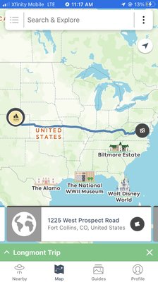 Trips completed - Travels so far. Trips completed - Travels so far.