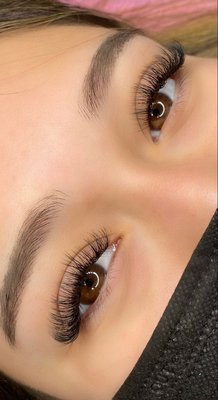 Eyelash extensions , eyebrow services - Eyelash extensions are becoming a popular trend as everyday women are using them to dramatically enhance their look. Technically, eyelash extensions are the process of isolating a single hair of eyelashes and applying an extension to that individual hair. They are applied to the hair, not touching the skin at all. The extension stays on the eyelash until that lash naturally sheds. When done correctly, they should not damage the lashes at all. Eyelash extensions can give your lashes a full, long, dark, curled look with absolutely no mascara! Eyelash extensions , eyebrow services - Eyelash extensions are becoming a popular trend as everyday women are using them to dramatically enhance their look. Technically, eyelash extensions are the process of isolating a single hair of eyelashes and applying an extension to that individual hair. They are applied to the hair, not touching the skin at all. The extension stays on the eyelash until that lash naturally sheds. When done correctly, they should not damage the lashes at all. Eyelash extensions can give your lashes a full, long, dark, curled look with absolutely no mascara!