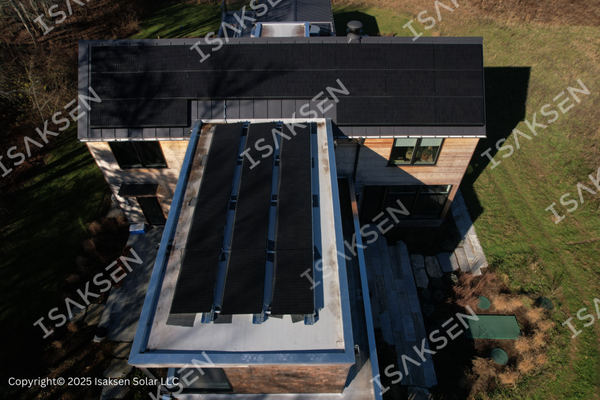 Roof Top Solar Panels - Examples of roof top solar panel installations.