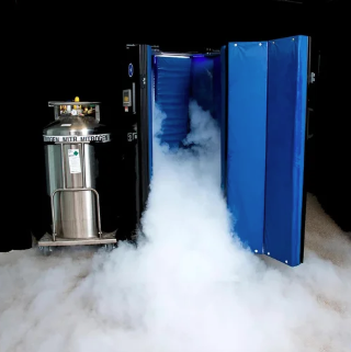 Cryotherapy - Our cryotherapy chamber fills with super-cooled nitrogen gas, dropping peripheral body temperature to stimulate blood flow. This results in a cascade of physiologic benefits that speed up recovery, halt the inflammation process, & improve overall fitness.
REHABILITATION-
Speeds up post-operative recovery
Reduces inflammation
Reduces chronic pain and fatigue
Pain Relief
HEALTH-
Improved immune function with increased levels of Leptin
Accelerates metabolism
Reduces chronic pain and fatigue
Anti-aging with a collagen boost
Reduces cellulite & skin blemishes
Increased energy & mood elevation
PERFORMANCE-
Activates natural biological regeneration
Enhances performance levels
Faster post exercise recovery due to enhanced cellular regeneration and increased blood flow Cryotherapy - Our cryotherapy chamber fills with super-cooled nitrogen gas, dropping peripheral body temperature to stimulate blood flow. This results in a cascade of physiologic benefits that speed up recovery, halt the inflammation process, & improve overall fitness.
REHABILITATION-
Speeds up post-operative recovery
Reduces inflammation
Reduces chronic pain and fatigue
Pain Relief
HEALTH-
Improved immune function with increased levels of Leptin
Accelerates metabolism
Reduces chronic pain and fatigue
Anti-aging with a collagen boost
Reduces cellulite & skin blemishes
Increased energy & mood elevation
PERFORMANCE-
Activates natural biological regeneration
Enhances performance levels
Faster post exercise recovery due to enhanced cellular regeneration and increased blood flow