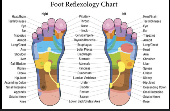 Reflexology Massage - Reflexology is a technique that applies gentle pressure to your feet or hands. It aims to bring about a state of relaxation and help the body's own healing process. Reflexology works in a similar way to acupressure and acupuncture. Reflexologists believe there are certain points on the feet and hands.