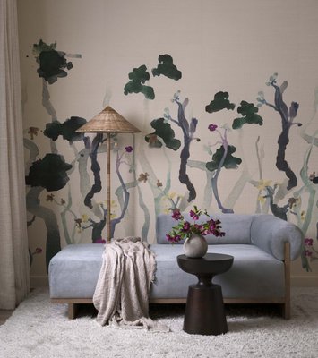 Fabulous Wallpaper Installations in a Designer Project - Multiple gorgeous wallpapers were installed in this stunning project by Tribe Design (Ryann Ford photos).