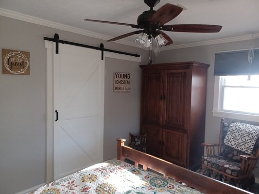 Just one call we do it all! - New bedroom remodel