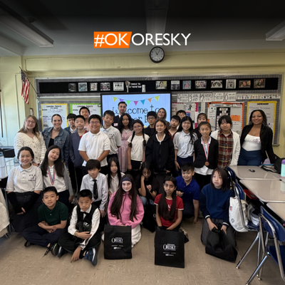 Career Day Visits — Flushing and Astoria Schools - Our team took part in Career Day at PS 70Q in Astoria in March 2026 and PS 021 in Flushing in May 2026. Senior Paralegal Yusmeris and Office Manager Lucia spoke with students about what it's like to work at a personal injury law firm — what a paralegal actually does day to day, how people get into legal work, and what happens at a firm that represents injured New Yorkers. Students asked good questions. Everyone went home with Oresky & Associates water bottles, lunch bags, and goodie bags. Our thanks to the students, teachers, and staff at both schools for having us.
