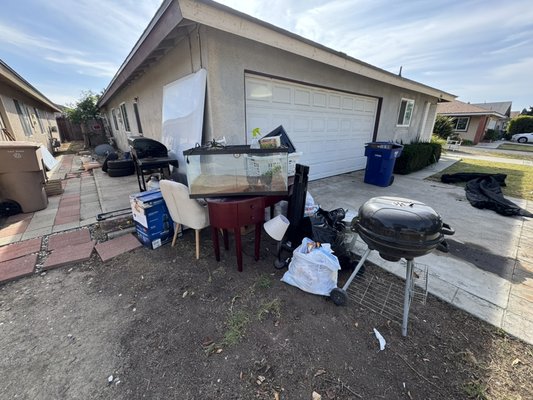 Yard/garage clean outs 

Same day pickups available! - We offer fast,reliable, and honest work to all our clients! Call Tony for free estimates 805-718-1750