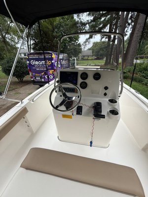 “Full Interior Detailing & Professional Mold Removal” - 🚤✨ From abandoned to showroom ready!
This Key West 189FS came to us with 95% of its surfaces covered in heavy mold — neglected, stained, and left to the elements.
At GleamUp Detailing, North Carolina’s #1 Detailing Company, we brought it back to life with our #1 best-selling service: Full Boat Detailing 💪
✅ Complete mold removal & neutralization using exclusive marine-safe chemicals
✅ Full hull polishing for a mirror-like finish
✅ Premium marine-grade wax protection for lasting shine
GleamUp Detailing — We detailed your ride while you take back your time.
Now it’s ready to hit the water again — Lake Norman & Lake Wylie, watch out! 🌊⚓
📍 100% Mobile • Serving Charlotte & all surrounding lakes “Full Interior Detailing & Professional Mold Removal” - 🚤✨ From abandoned to showroom ready!
This Key West 189FS came to us with 95% of its surfaces covered in heavy mold — neglected, stained, and left to the elements.
At GleamUp Detailing, North Carolina’s #1 Detailing Company, we brought it back to life with our #1 best-selling service: Full Boat Detailing 💪
✅ Complete mold removal & neutralization using exclusive marine-safe chemicals
✅ Full hull polishing for a mirror-like finish
✅ Premium marine-grade wax protection for lasting shine
GleamUp Detailing — We detailed your ride while you take back your time.
Now it’s ready to hit the water again — Lake Norman & Lake Wylie, watch out! 🌊⚓
📍 100% Mobile • Serving Charlotte & all surrounding lakes
