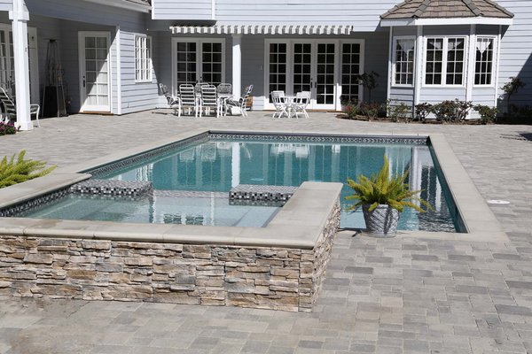 Remodel in Fairbanks Ranch - We transformed this pool by adding a new raised spa and swim jet system, enhancing both the style and functionality of the space.
Why It Works:
-Elevated Spa Design: The raised spa adds an elegant touch, creating a visually appealing focal point in the pool area.
- Swim Jet System: The swim jet system enhances the pool’s functionality, providing an excellent option for exercise and relaxation.
- Stylish and Practical: This remodel brings both aesthetic beauty and improved usability, making it a perfect space for relaxation and fitness. Remodel in Fairbanks Ranch - We transformed this pool by adding a new raised spa and swim jet system, enhancing both the style and functionality of the space.
Why It Works:
-Elevated Spa Design: The raised spa adds an elegant touch, creating a visually appealing focal point in the pool area.
- Swim Jet System: The swim jet system enhances the pool’s functionality, providing an excellent option for exercise and relaxation.
- Stylish and Practical: This remodel brings both aesthetic beauty and improved usability, making it a perfect space for relaxation and fitness.