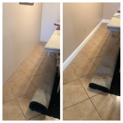 Baseboard Remodel - Baseboard install, repair or remodel we can do!