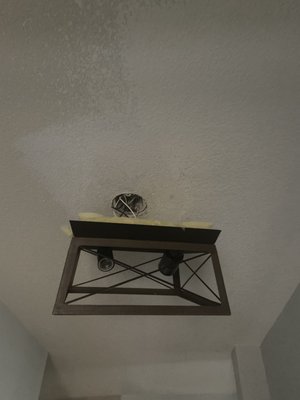 Lightning upgrade - Client wanted lighting fixtures upgraded