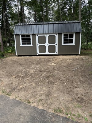 Landscape Project - we had prepped the ground from upcoming landscape project where we hauled in a couple tons of rock for this landscape project, job took roughly 8 hours to completion, we charged roughly $1200 including material. if you're interested in something like don't miss out on the opportunity and reach out now.