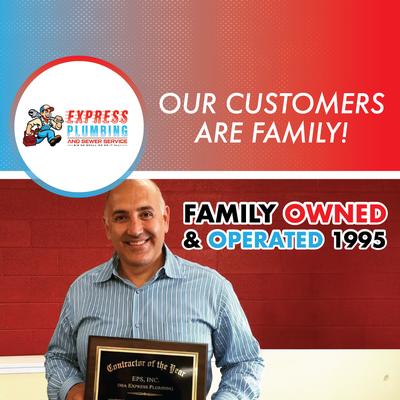 Family Owned & Operated Since 1995! - At Express Plumbing, we treat our customers like family. Proudly family-owned and operated in San Mateo since 1995, we deliver personalized service you can trust. For quality plumbing care from our family to yours, call Express Plumbing today! Family Owned & Operated Since 1995! - At Express Plumbing, we treat our customers like family. Proudly family-owned and operated in San Mateo since 1995, we deliver personalized service you can trust. For quality plumbing care from our family to yours, call Express Plumbing today!