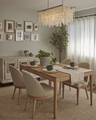 Shoemaker project - A beautiful dining and living room project in Los Angeles.