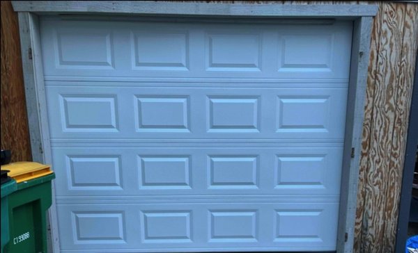 Boeing Road - Cameron Park - Side Hinged Garage Conversion - Converting a side hinged garage door to a sectional roll up door can provide several benefits. One of the main benefits is increased energy efficiency. Sectional roll up doors are typically made with insulation, which can help to keep the temperature inside the garage more stable and reduce the amount of energy needed to heat or cool the space. Additionally, sectional roll up doors take up less space when opened, which can be beneficial for those who have limited driveway or garage space. They are also more secure than side hinged garage doors, which can be easily pried open. Sectional roll up doors have a locking mechanism that prevents unauthorized access. They also tend to be more durable and require less maintenance than side hinged garage doors.