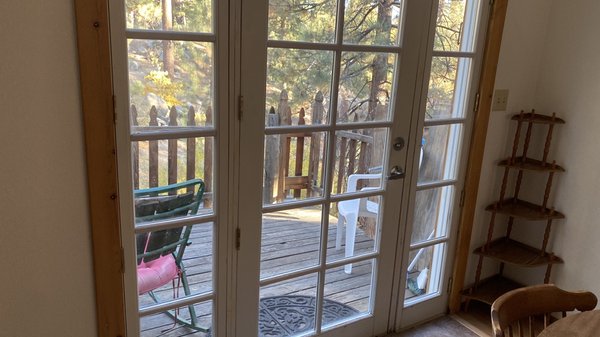 Window cleaning (interior) - We have extra services we can add on to a cleaning. We normally charge a flat rate of $5 - $10 per interior window.