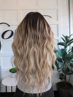 Extensions - Extensions can add instant confidence boost! whether you want to add volume, length or both, we do customized blends of sew in and fusion (or ktip) extensions to create the look you are going for ! All extensions are custom matched and custom colored