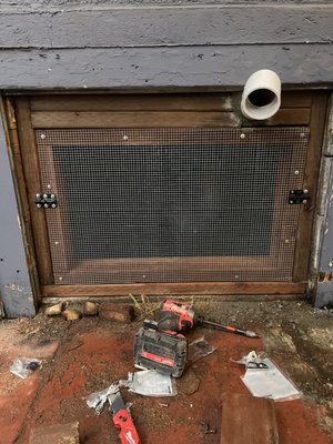 Hayward, ca - Rodent proofing and door replacement Hayward, ca - Rodent proofing and door replacement