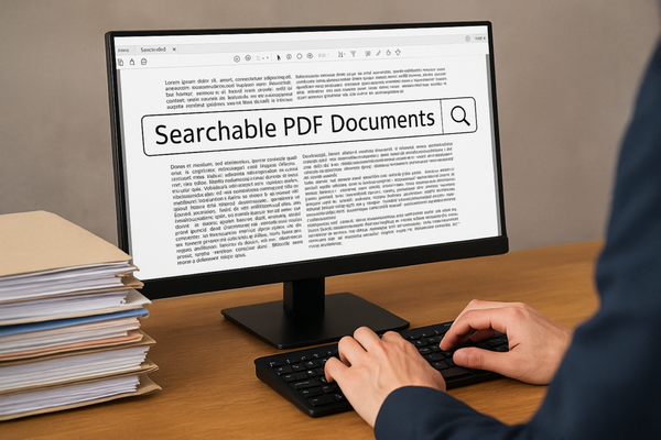We Make Searchable PDFs Standard — Not Extra - USA Imaging, Inc. Makes Searchable PDFs Standard — Not Extra

San Diego, CA — When it comes to document scanning, not all services are created equal. At USA Imaging, Inc., we believe that turning paper records into digital files should be about more than just creating images — it should be about creating usable, searchable PDF documents.

Through OCR (Optical Character Recognition), we convert your scanned files into fully searchable PDFs, allowing you to quickly find names, dates, keywords, and important details with a simple search. Without OCR, scanned files are just static images — hard to navigate, inefficient to use, and difficult to manage.

Many scanning companies charge an additional fee per page for OCR, which can significantly increase the total cost of your project. At USA Imaging, Inc., we take a different approach: we include OCR as a Value Added Service, automatically building it into our pricing at no extra cost. No hidden fees, no surprises — just high-quality, searchable PDFs ready for use.

Whether you're scanning office records, legal documents, engineering drawings, or historical archives, we ensure your digital files aren't just stored — they’re fully optimized for real-world use.

Smart scanning. Honest pricing. Professional results.
That's the USA Imaging, Inc. difference.