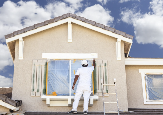 Exterior Painting Service - Offering professional exterior painting services involves applying high-quality, weather-resistant paints to enhance and protect the outside of buildings, ensuring durability against harsh environmental conditions. Expert painters conduct thorough surface preparation, including cleaning, scraping, and priming, to guarantee strong paint adhesion and a flawless finish. These services not only boost the curb appeal and value of a property but also provide a layer of protection against elements like moisture, sunlight, and temperature changes, extending the life of the building's exterior. Exterior Painting Service - Offering professional exterior painting services involves applying high-quality, weather-resistant paints to enhance and protect the outside of buildings, ensuring durability against harsh environmental conditions. Expert painters conduct thorough surface preparation, including cleaning, scraping, and priming, to guarantee strong paint adhesion and a flawless finish. These services not only boost the curb appeal and value of a property but also provide a layer of protection against elements like moisture, sunlight, and temperature changes, extending the life of the building's exterior.