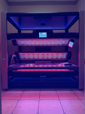 Luxury Tanning Beds - Our luxury tanning beds represent the absolute best in modern tanning technology—designed to deliver flawless results, unmatched comfort, and a truly elevated experience.
From high-performance stand-up booths to ultra-relaxing lay-down beds, every option is tailored to your comfort level, skin type, and tanning goals. Whether you’re looking for a quick, even tan or a more indulgent, spa-like session, our equipment ensures consistent, beautiful results every time.
At the pinnacle of our collection is the revolutionary KBL K11 Air—the latest breakthrough in the world of tanning. This cutting-edge system is the first all-LED tanning bed, combining advanced UVA, UVB, and red light technology for a completely customizable and skin-enhancing experience.