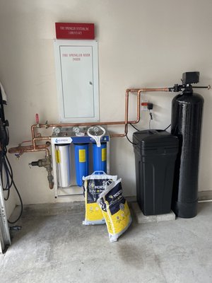 3 Stage Whole House Filtration and Salt base Water Softner - This is the best way to filter you water in order to protect your water system. 3 Stage Whole House Filtration and Salt base Water Softner - This is the best way to filter you water in order to protect your water system.