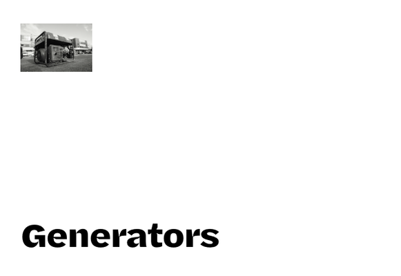 Generators - No matter what size GLE have them all invest in a piece of mind in the unpredictable Texas Weather. Safety and Quality is our only job, book with us today!