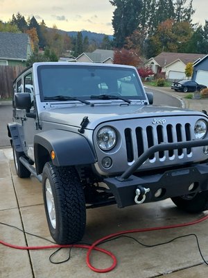 2015 Jeep Wrangler Unlimited Sport - 2015 Jeep Wrangler Unlimited Sport

This Jeep had heavy oxidation on the trim, the paint was heavily coated with industrial fallout. This was a fun wash. Interior included, pictures coming soon.

Message now to get a quote!