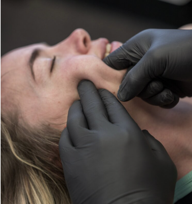 TMJ Release - Intra-oral massage to the muscles of the jaw can help alleviate some varieties of tension headaches, jaw aches from clenching, and help to promote more even tracking.