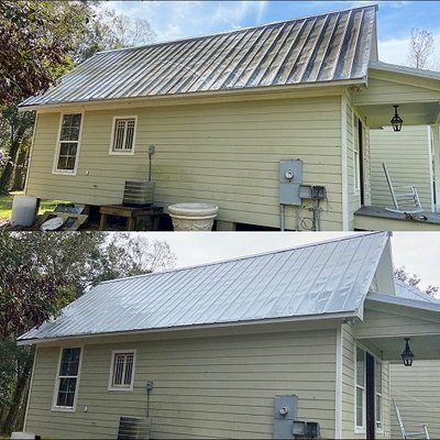 Roof Cleaning - Roof cleaning is a necessary service that every homeowner should consider. It is the most effective and efficient way of removing staining, algae, moss and other residues that can damage your roof.
Roofs are one of the most important parts of a home, and if they are not maintained properly, it can take years off the life of your roof. A clean roof also instantly increases the curb appeal of your home and makes it look new again. If you want to sell your home, you will need to make sure that the roof looks pristine - otherwise buyers may be turned off by the idea of owning a house with a roof in such poor condition. Roof Cleaning - Roof cleaning is a necessary service that every homeowner should consider. It is the most effective and efficient way of removing staining, algae, moss and other residues that can damage your roof.
Roofs are one of the most important parts of a home, and if they are not maintained properly, it can take years off the life of your roof. A clean roof also instantly increases the curb appeal of your home and makes it look new again. If you want to sell your home, you will need to make sure that the roof looks pristine - otherwise buyers may be turned off by the idea of owning a house with a roof in such poor condition.