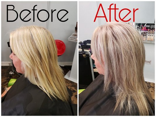 Hair Services - We offer a wide range of hair services done by our talented artist.

These services include:
Color
Perms
Cuts﻿
Styles
Hair Extensions

*Pricing is subject to each artist, please contact your stylist for their prices and times of availability