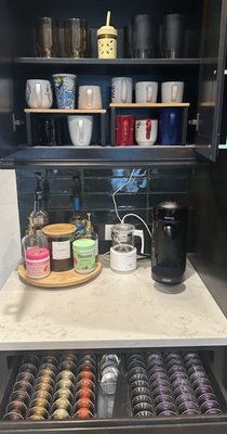 Good morning coffee station - Mornings are hard enough, give yourself a nice coffee (or tea, smoothie, protein) station to start the day off right! Good morning coffee station - Mornings are hard enough, give yourself a nice coffee (or tea, smoothie, protein) station to start the day off right!